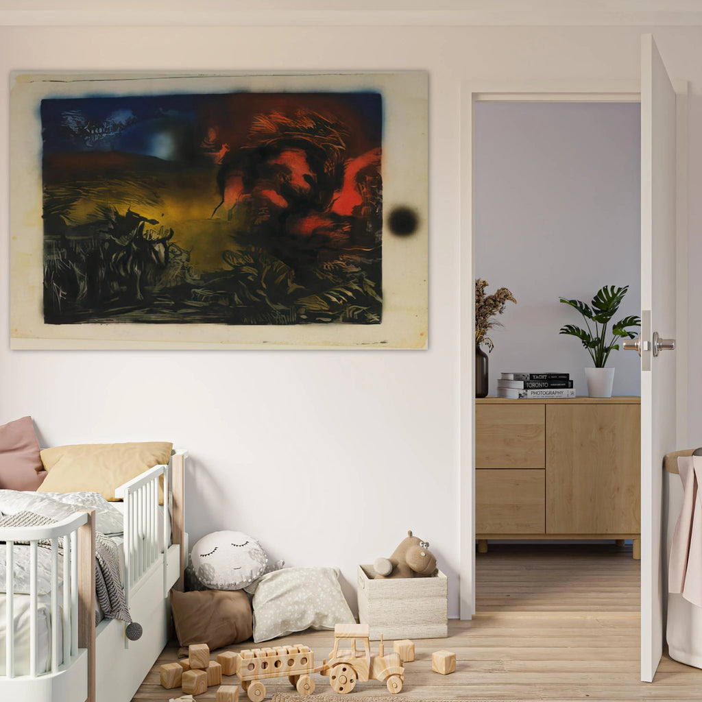 LANDSCAPE WITH STEER 1937 Poster | Jackson Pollock Poster | Jackson Pollock Store