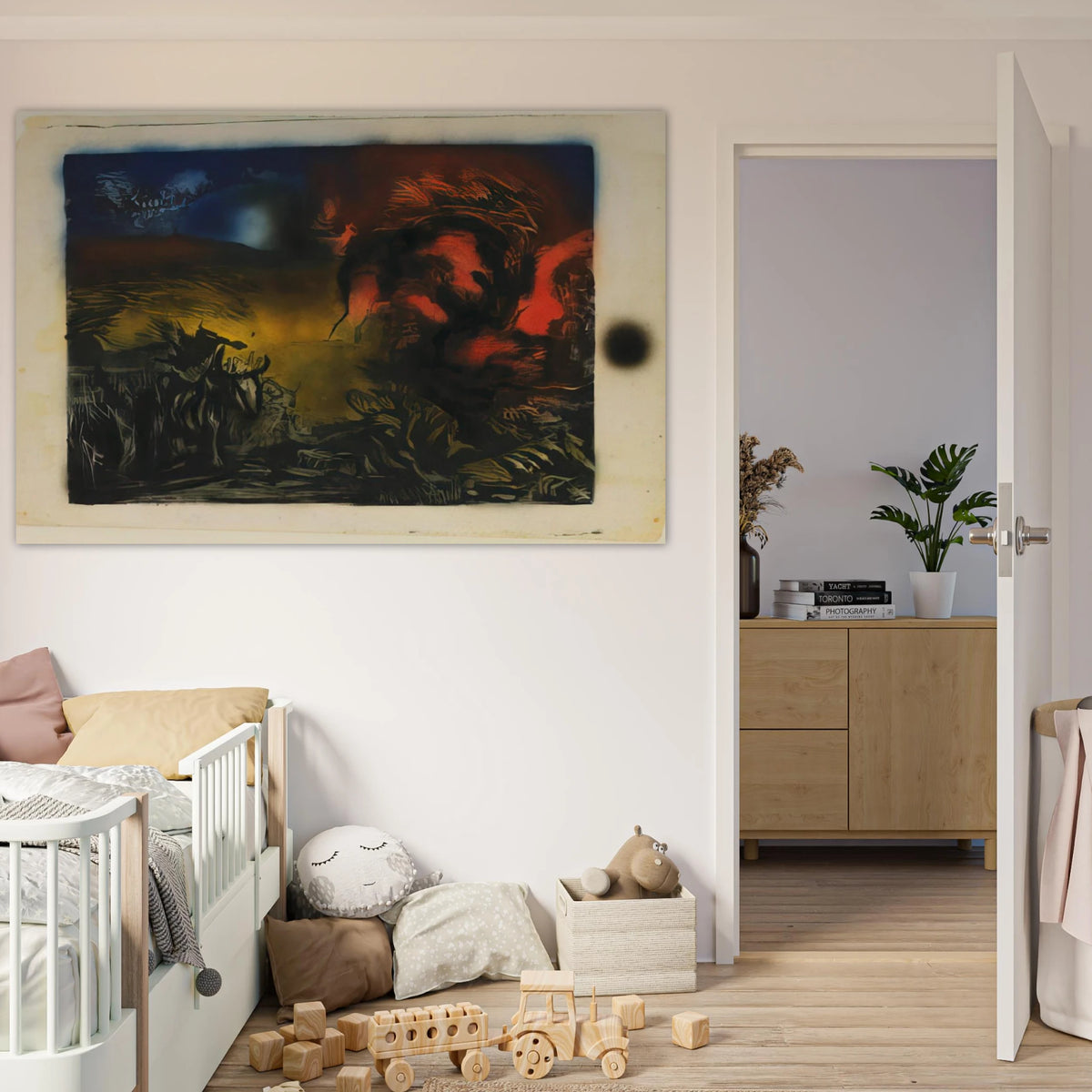 LANDSCAPE WITH STEER 1937 Poster | Jackson Pollock Poster | Jackson Pollock Store