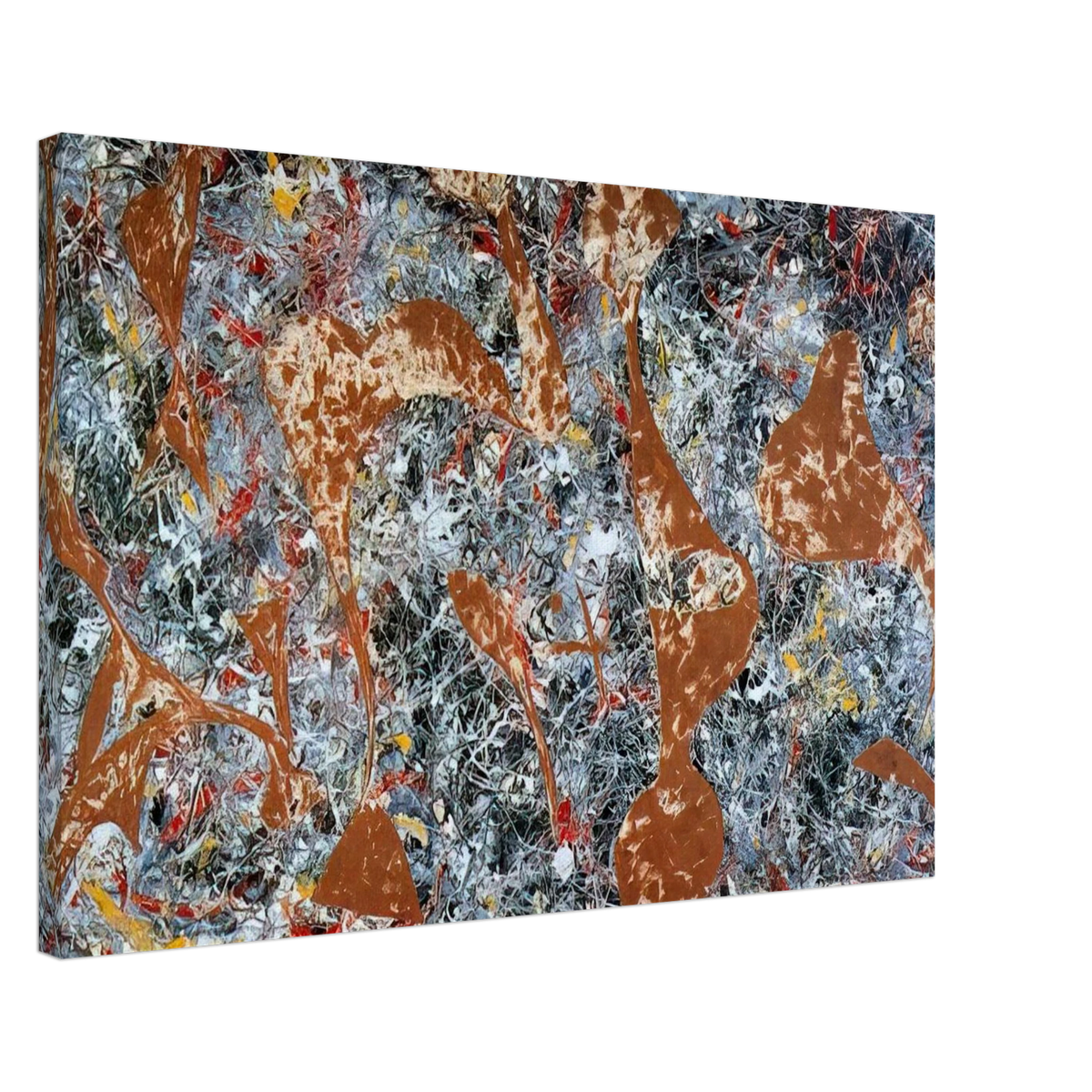 NUMBER 7 OUT OF THE WEB 1949 Canvas | Jackson Pollock Canvas | Jackson Pollock Store