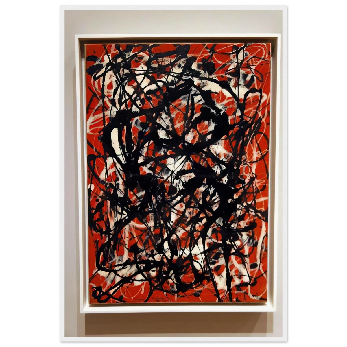 FREE FORM 1946 Framed Poster | Jackson Pollock Framed Prints Wall Art | Jackson Pollock Store