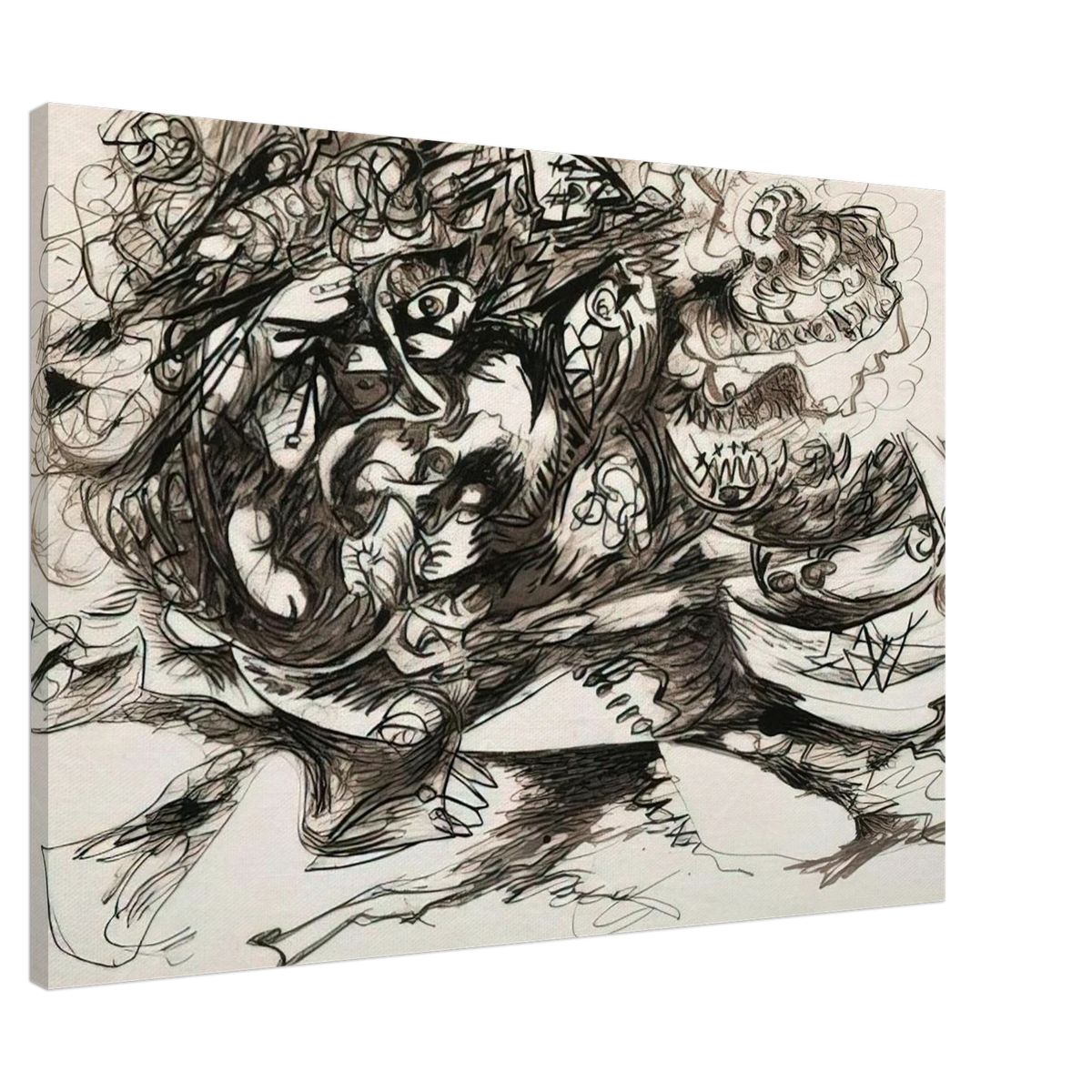 UNTITLED O CONNOR THAW 771 Canvas | Jackson Pollock Canvas | Jackson Pollock Store