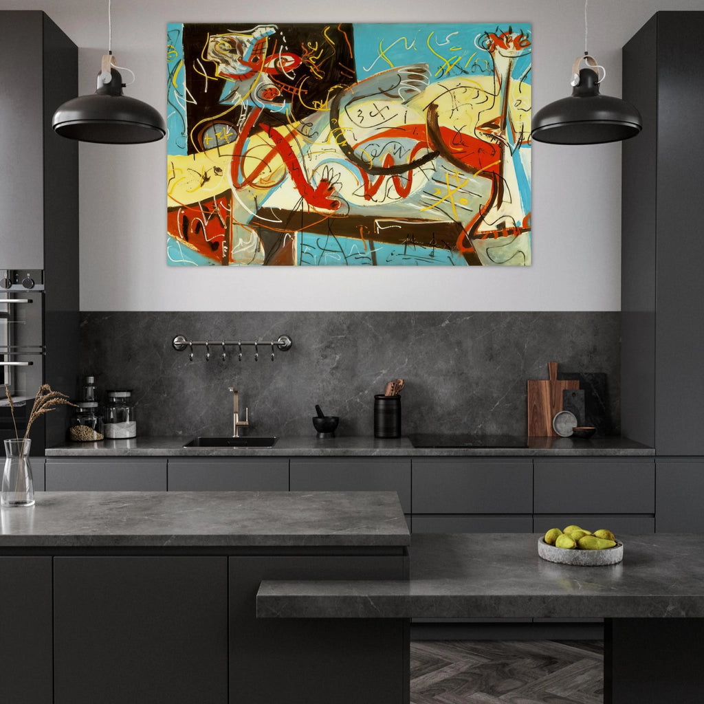 STENOGRAPHIC FIGURE Poster | Jackson Pollock Poster | Jackson Pollock Store