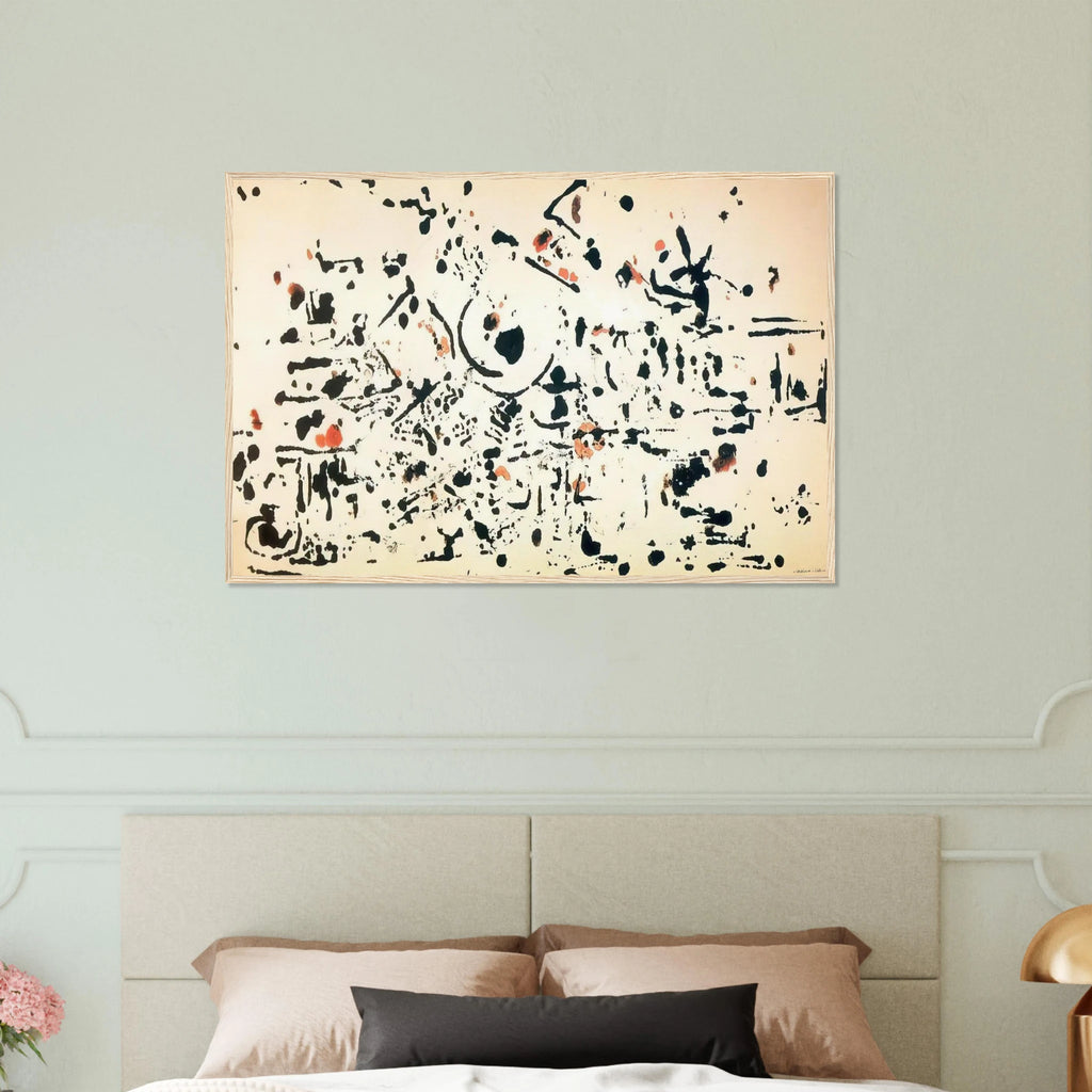 UNTITLED 1951 Framed Poster | Jackson Pollock Framed Prints Wall Art | Jackson Pollock Store