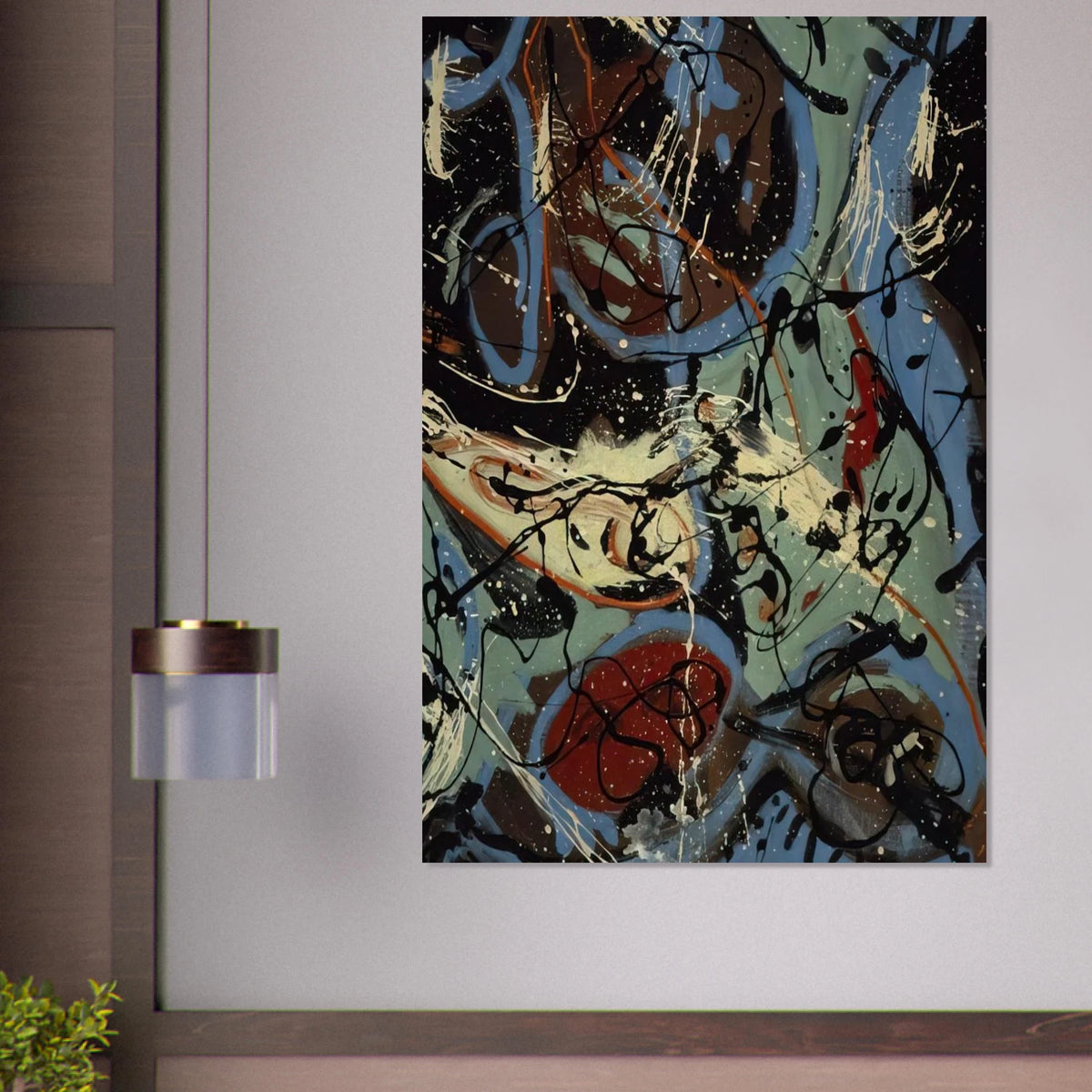 COMPOSITION WITH POURING II Poster | Jackson Pollock Poster | Jackson Pollock Store