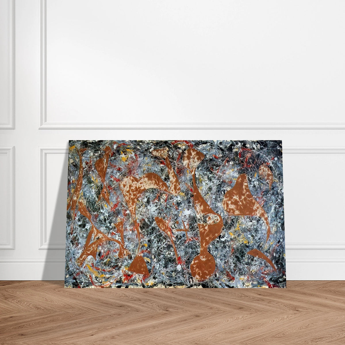 NUMBER 7 OUT OF THE WEB 1949 Poster | Jackson Pollock Poster | Jackson Pollock Store