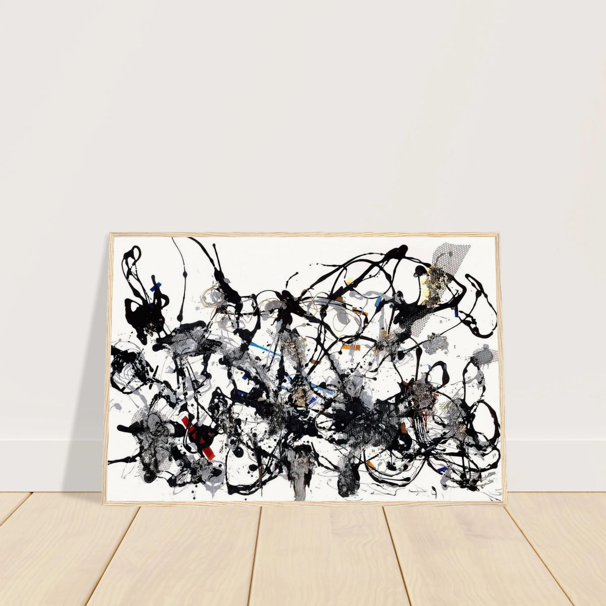NUMBER 29 1950 Framed Poster | Jackson Pollock Framed Prints Wall Art | Jackson Pollock Store