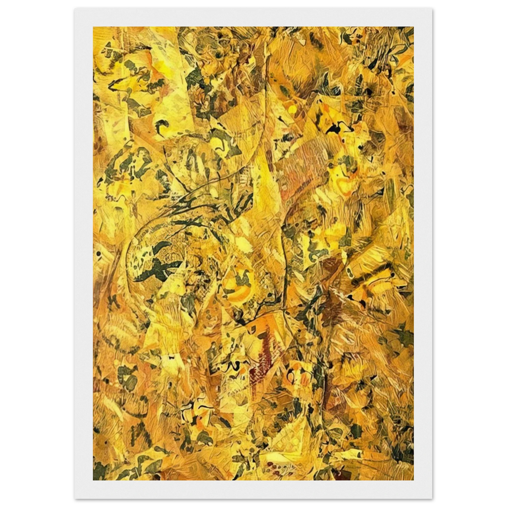 NUMBER 2 Framed Poster | Jackson Pollock Framed Prints Wall Art | Jackson Pollock Store