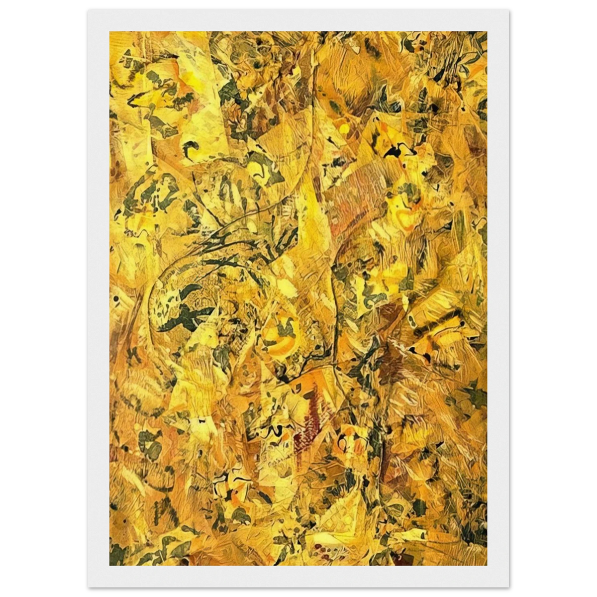 NUMBER 2 Framed Poster | Jackson Pollock Framed Prints Wall Art | Jackson Pollock Store