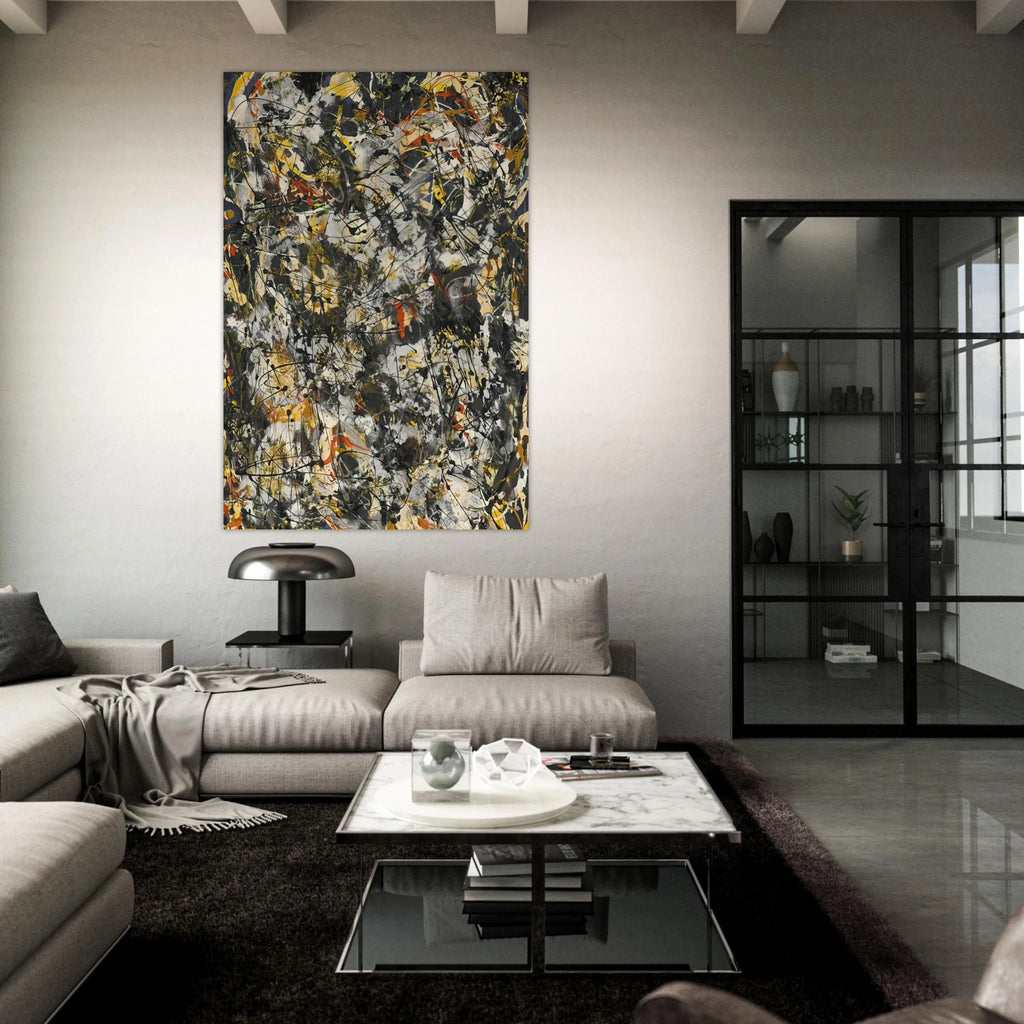 NUMBER 4 1951 Poster | Jackson Pollock Poster | Jackson Pollock Store