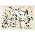 UNTITLED 1951 Framed Poster | Jackson Pollock Framed Prints Wall Art | Jackson Pollock Store