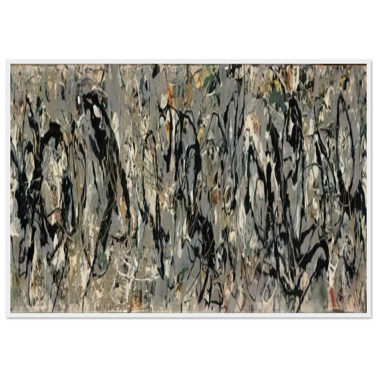 NUMBER 10 1949 Framed Poster | Jackson Pollock Framed Prints Wall Art | Jackson Pollock Store