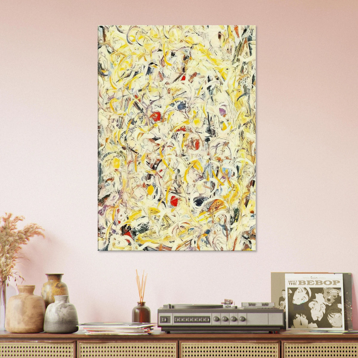 SHIMMERING SUBSTANCE 1946 1 Canvas | Jackson Pollock Canvas | Jackson Pollock Store