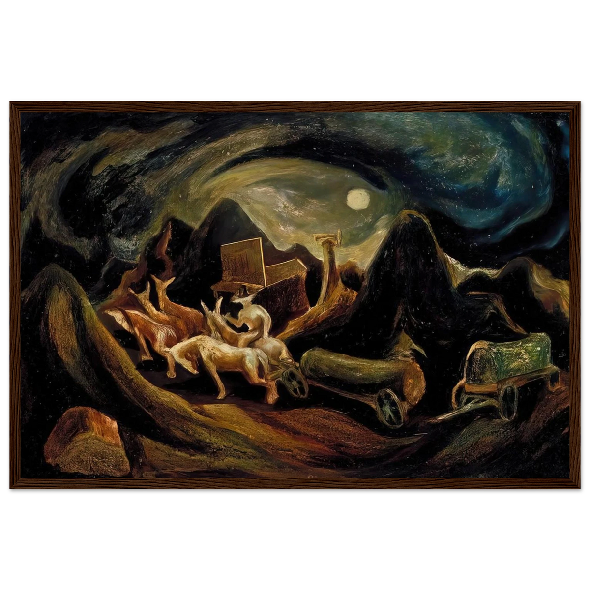 GOING WEST 1935 1 Framed Poster | Jackson Pollock Framed Prints Wall Art | Jackson Pollock Store