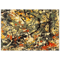 NUMBER 8 DETAIL Poster | Jackson Pollock Poster | Jackson Pollock Store
