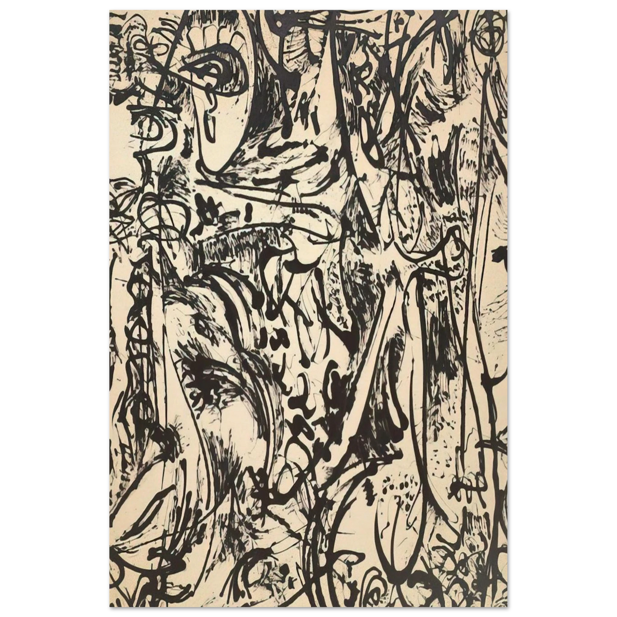 ECHO 1951 Poster | Jackson Pollock Poster | Jackson Pollock Store
